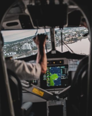 Flugsimulator Flugzeug