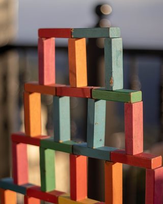 Tetris Blöcke stapeln